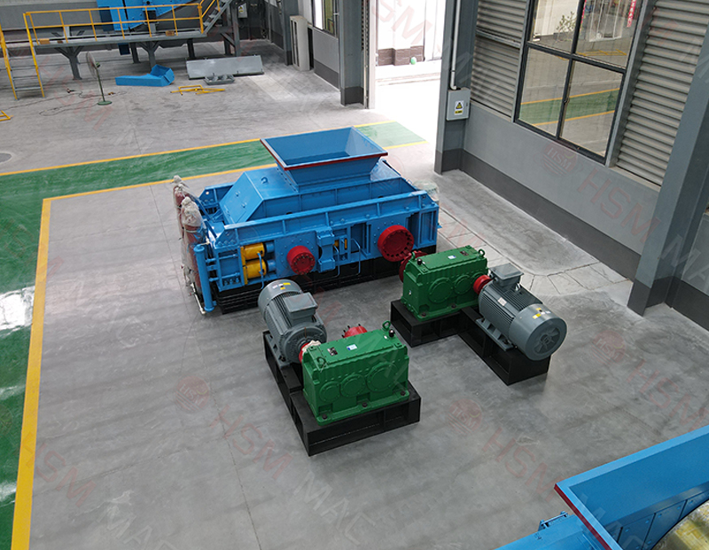 金礦破碎能用對輥破碎機嗎？時產(chǎn)80噸多少錢一臺？